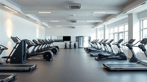 Fitnessapparatuur in een moderne sportschool