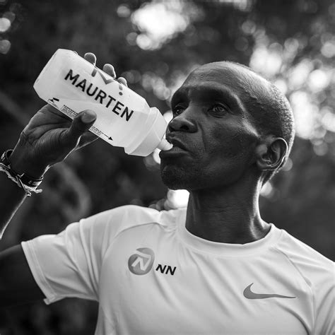Eliud Kipchoge met Maurten sportvoeding