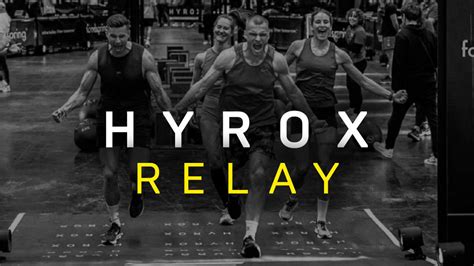 Hyrox Team Relay