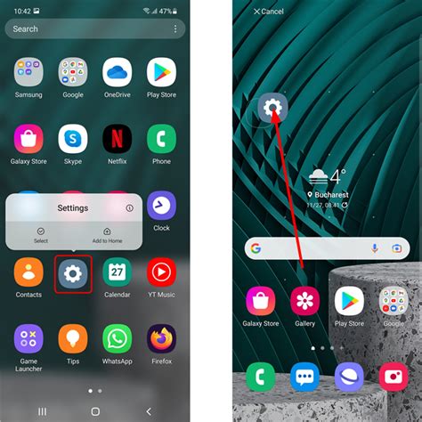 Schermopname van de Samsung Galaxy Fit-app op een smartphone