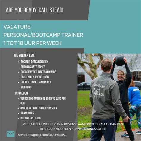 Buitenlocatie voor bootcamp training in Kijkduin