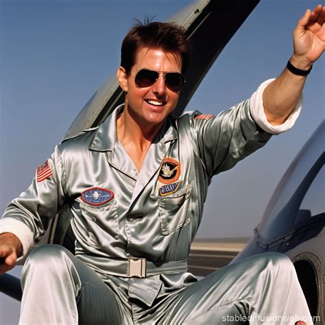 Tom Cruise in een stijlvol pak