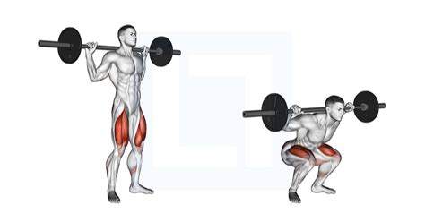Squatten met een barbell