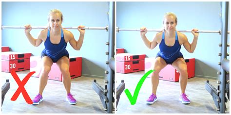Illustratie van de barbell squat houding
