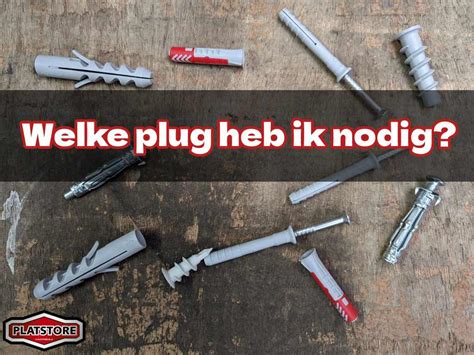 Soorten pluggen en schroeven voor muurbevestiging