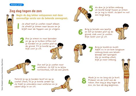 Kinderen doen yoga oefeningen