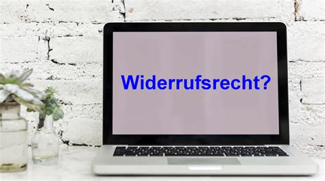 Symbolbild für Widerrufsrecht