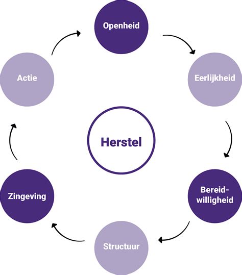Illustratie van het herstelproces van spierweefsel na een blessure.