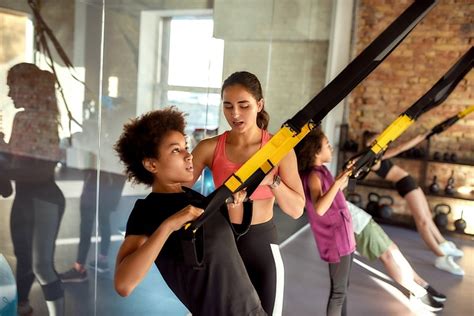 Jongeren in de sportschool