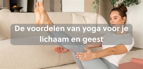 Infographic met de voordelen van yoga voor lichaam en geest