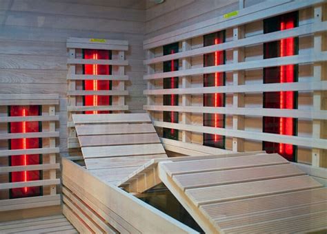 Infraroodsauna in een sportcentrum