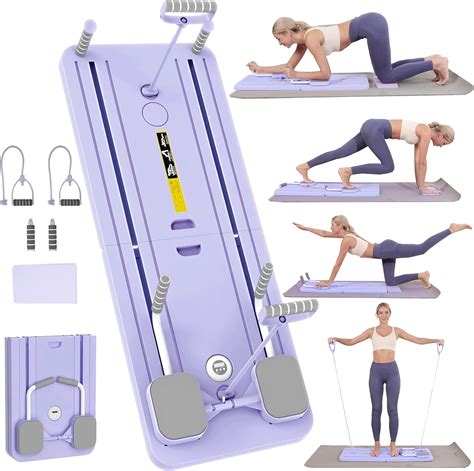 Pilates board in gebruik thuis