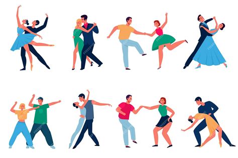 Dansende mensen op latin muziek