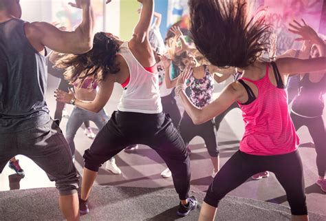 Schema met voordelen van Zumba