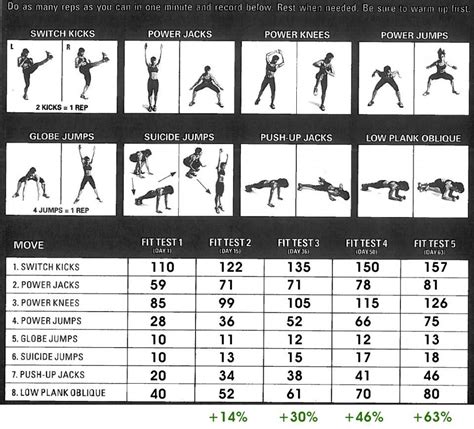 Full body workout schema