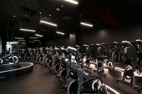 Overzicht van verschillende fitnessapparaten in een sportschool