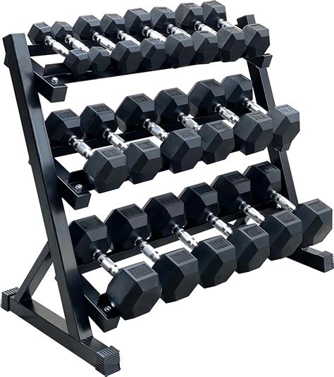 Verschillende dumbbells en barbells