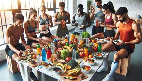 Overzicht van gezonde voeding voor sporters