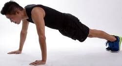 Uitleg van de juiste push-up houding