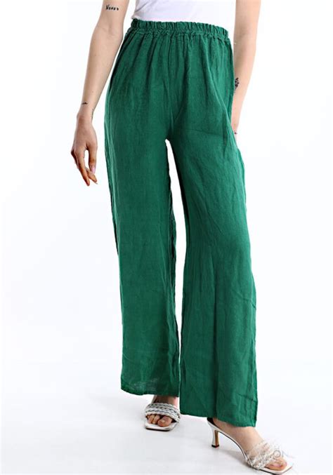 Luchtige linnen broek voor dames