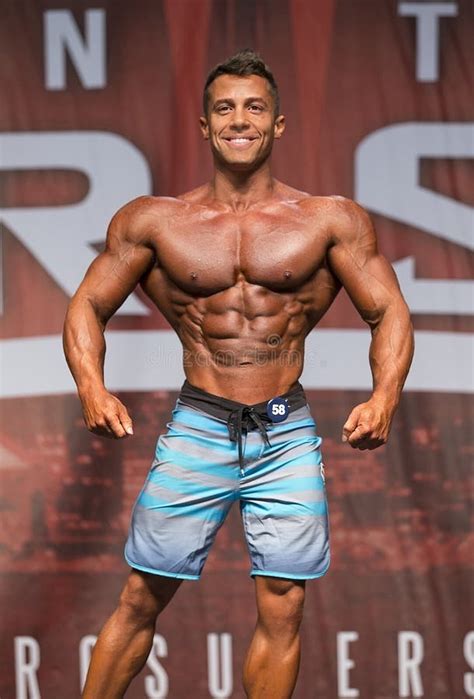 Voorbeeld van een Men's Physique atleet