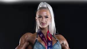 Figur klasse atlete poseert