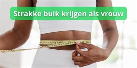 Vrouw met strakke buik