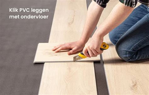 PVC kliktegels leggen