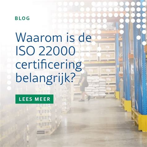 ISO 22000 certificering