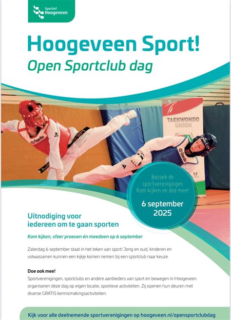 Open dag bij een sportclub