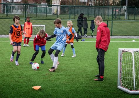 Jonge sporters in actie