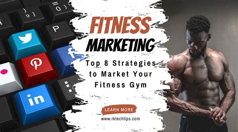 Concept van online fitness marketing