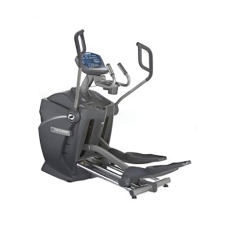 Mens die crosstrainer gebruikt
