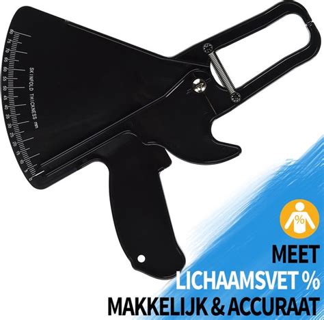 Huidplooimeting met huidplooimeter