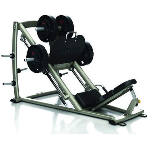 Matrix leg press machine in een sportschool