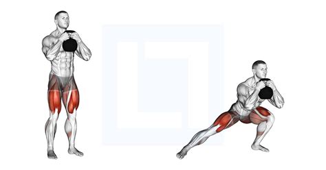 Kettlebell lunge techniek