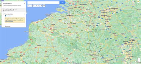 Een overzichtskaart van sportscholen in Baarle-Nassau