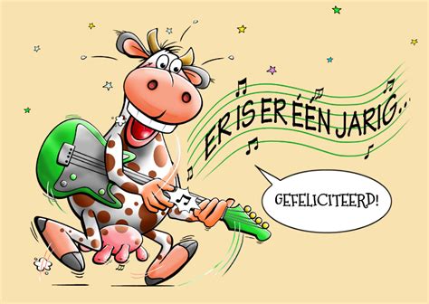 Grappige bodybuilding verjaardagskaart met spierbundel