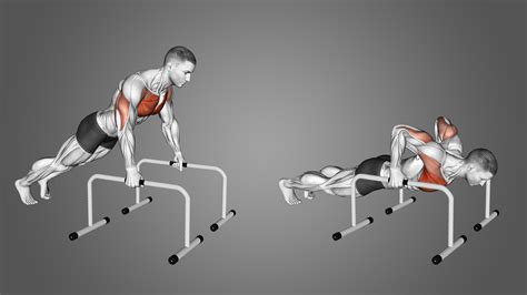 Verschillende grip posities op push up bars