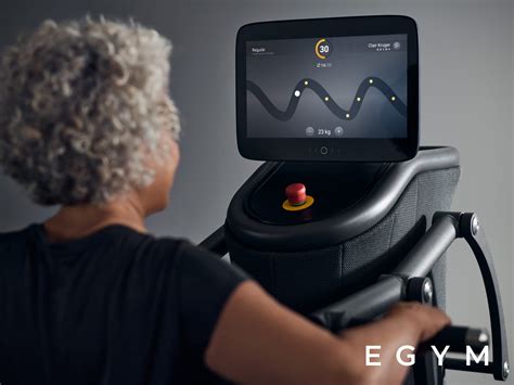 Schematische weergave van hoe EGYM apparatuur werkt