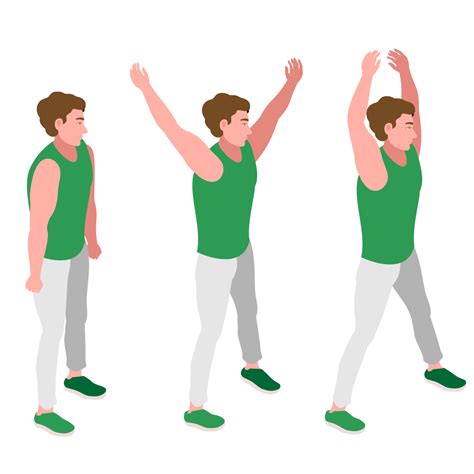 Jumping jacks oefening