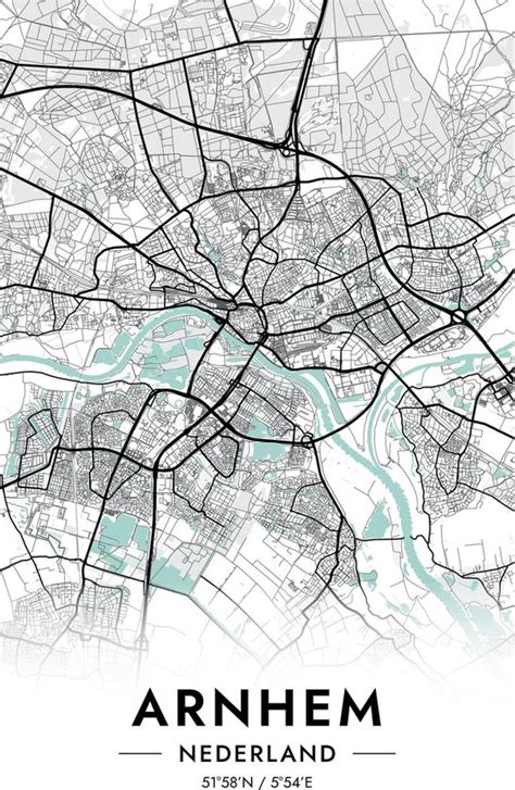 Kaart van Arnhem met de locatie van Basic-Fit Arnhem Batavierenweg