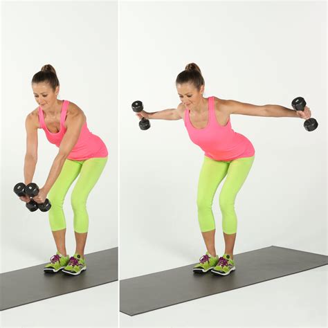Dumbbell Reverse Fly oefening
