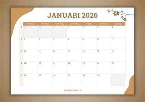 illustratie van een kalender met een weggestreept maand