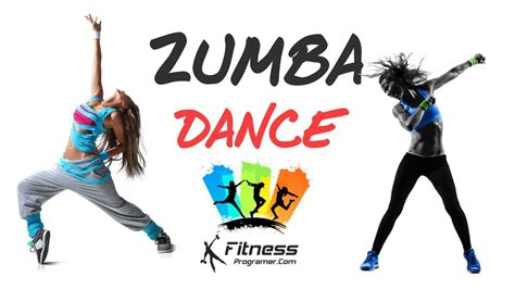 Zumba dansers in actie