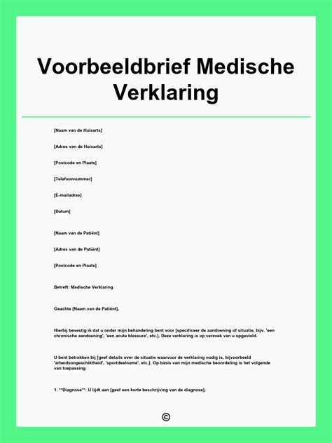 Illustratie van een onafhankelijke arts die een verklaring ondertekent