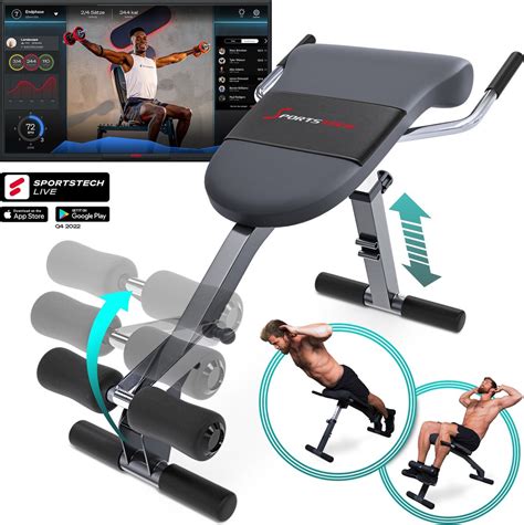 Buik- en rugtrainer combinatieapparaat