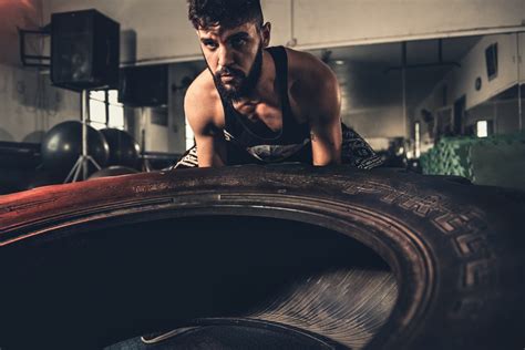 Infographic over de verschillende onderdelen van een CrossFit workout