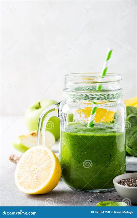 Gezonde groene smoothie