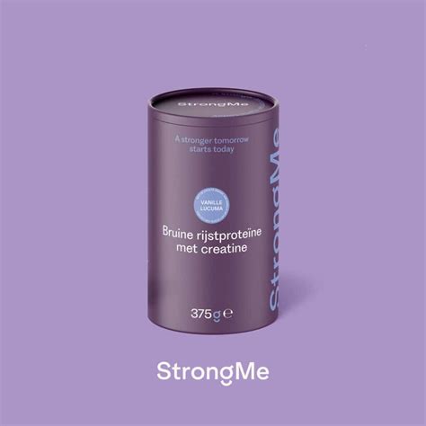 Productafbeelding van StrongMe eiwitpoeder met creatine